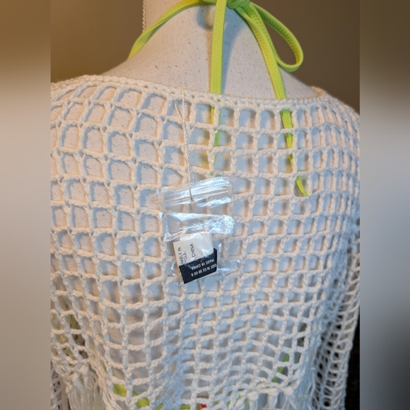 Festival Crotched White Shrug - Picture 6 of 9